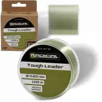 Ø0,50mm Radical Tough Leader 100m 13,6kg,30lbs jasnozielony